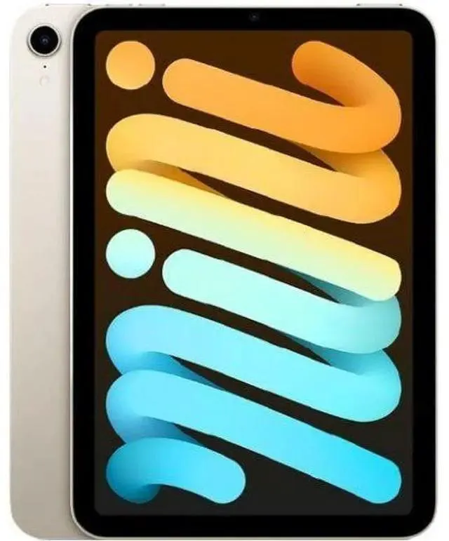 Apple iPad Mini 8.3-inch (2021) 6th Gen - 64GB - Starlight - WiFi - 8.3 Inch - Excellent (Grade A)