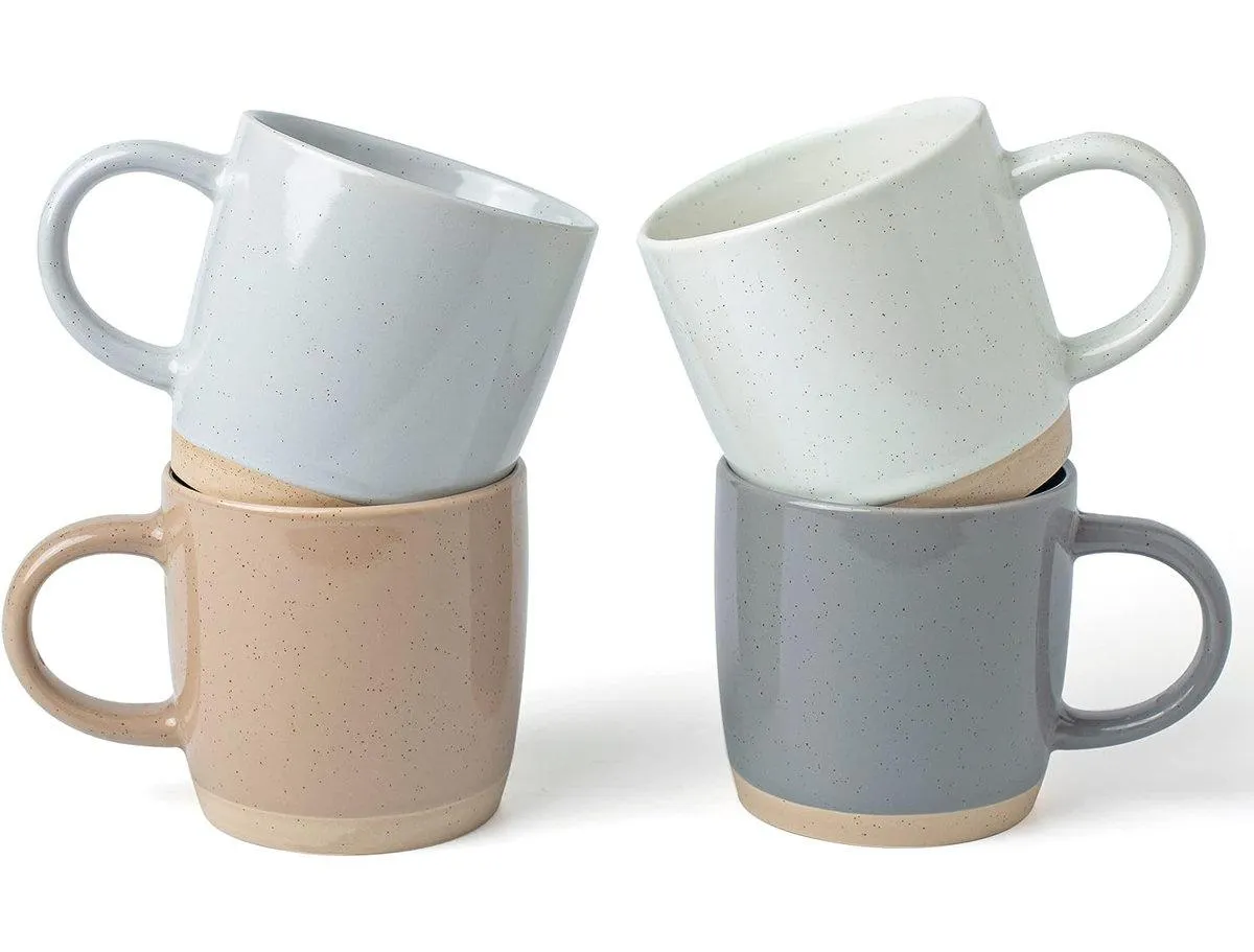 Daytona Stoneware Coffee Mug (Set of 4)