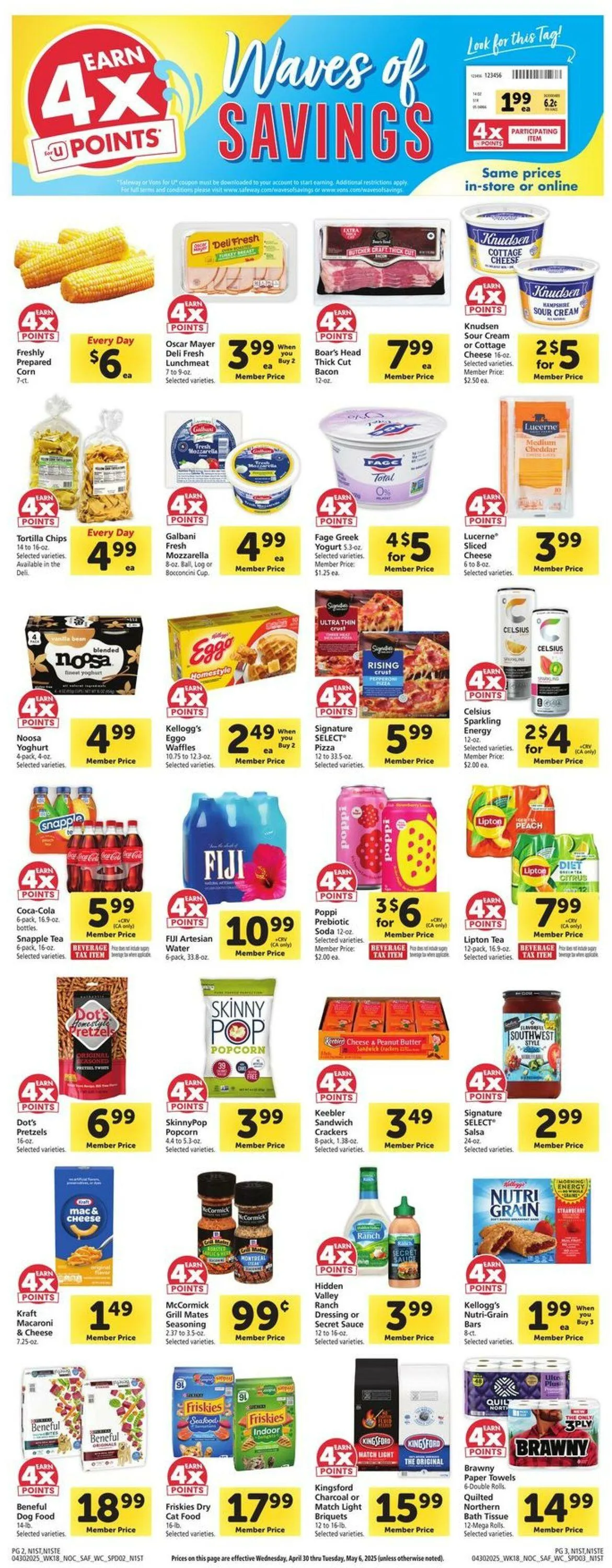 Weekly ad Safeway Current weekly ad from April 30 to May 6 2025 - Page 2