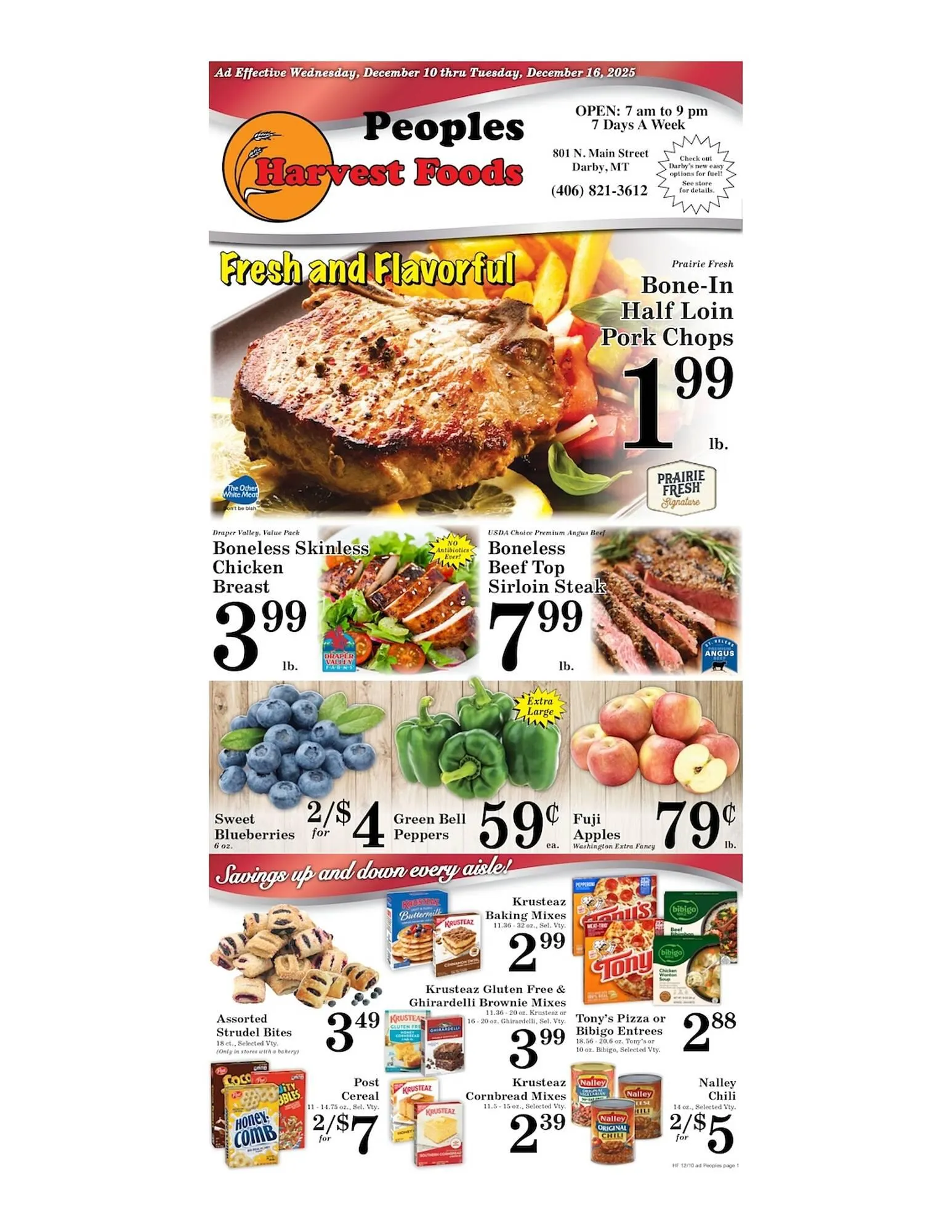 Weekly ad Harvest Foods weekly ad from December 10 to December 16 2025 - Page 1