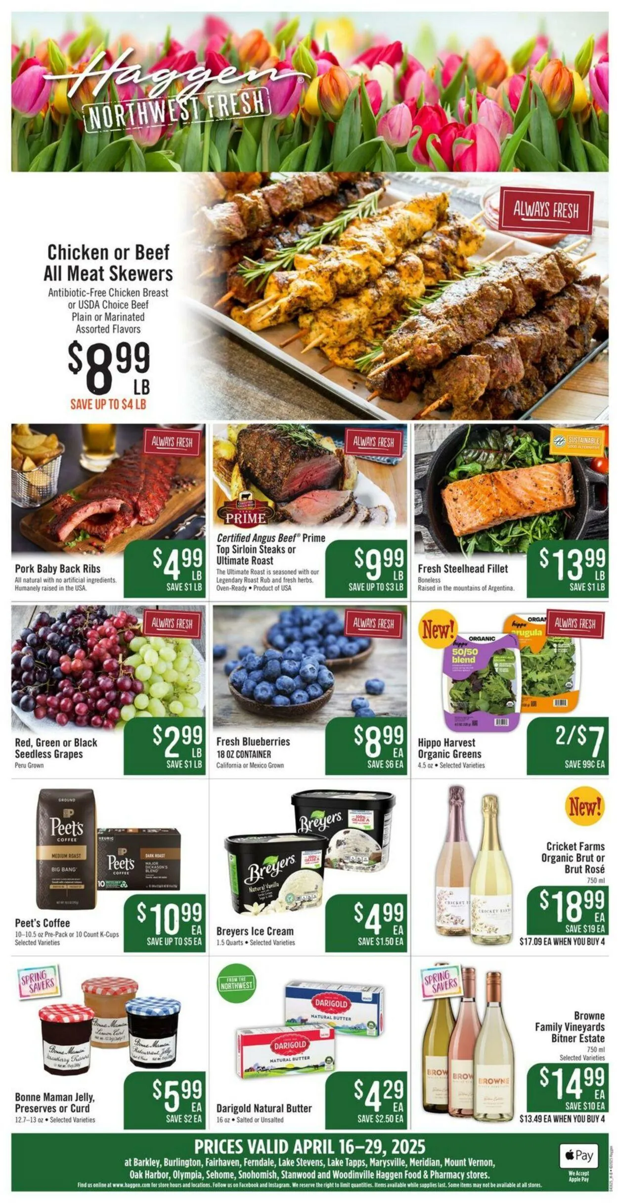 Weekly ad Haggen Current weekly ad from April 16 to April 29 2025 - Page 3