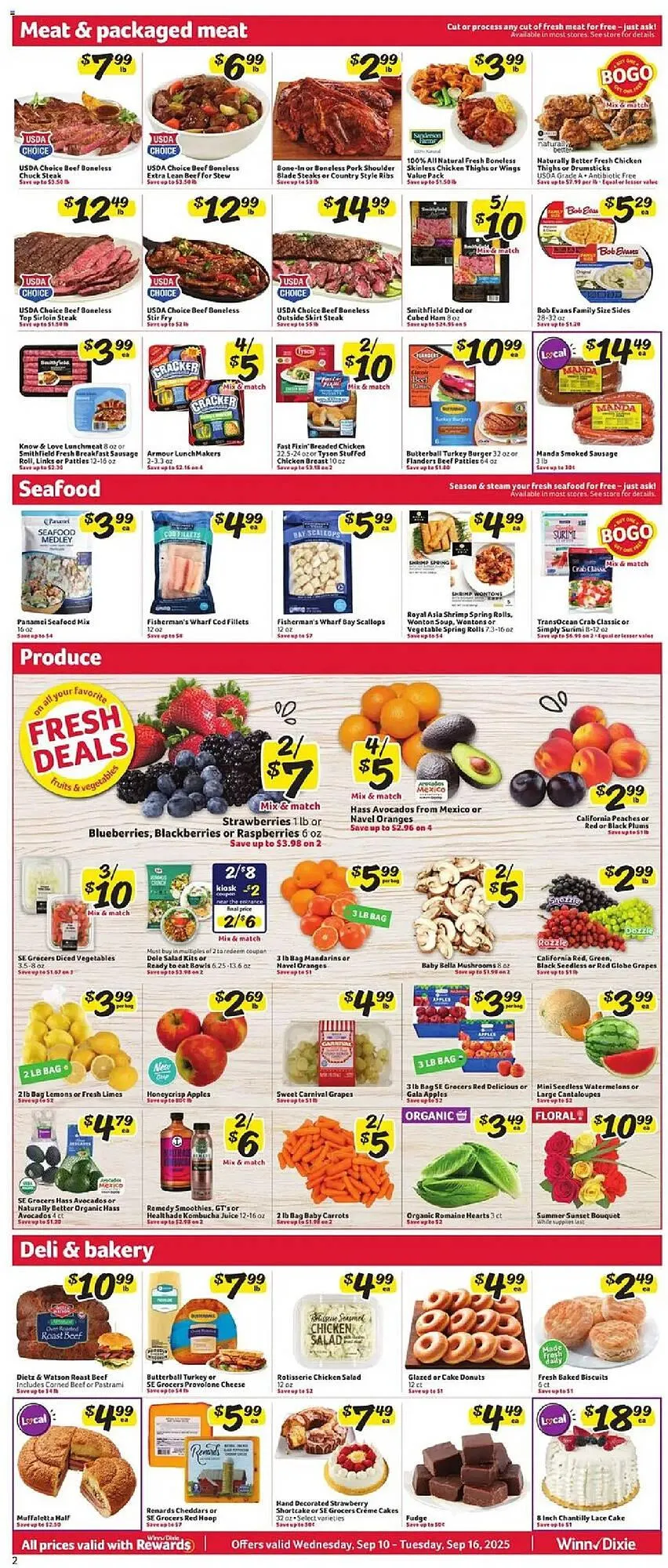 Weekly ad Winn Dixie weekly ad from September 10 to September 17 2025 - Page 2