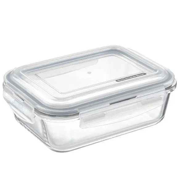 Borosilicate 35 oz. Glass Rectangular Food Storage