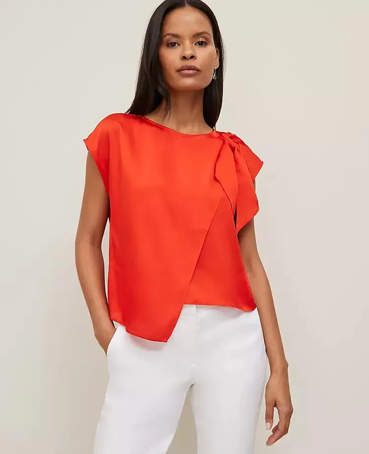 Asymmetric Tie Top