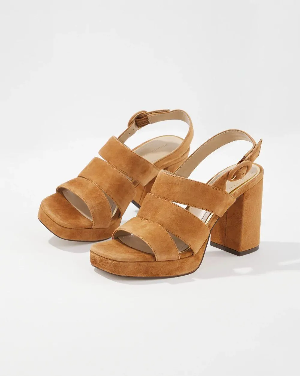 Suede Platform Sandal