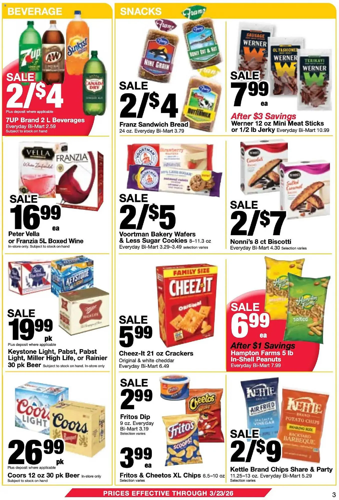Weekly ad Bi-Mart weekly ad from March 10 to March 16 2026 - Page 3