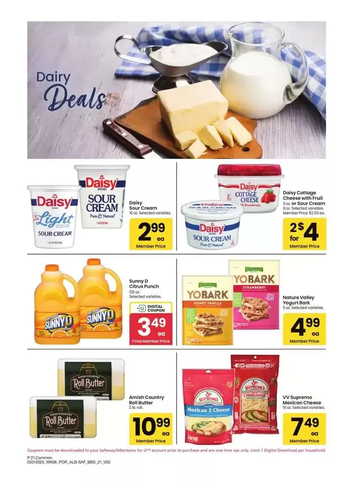 Weekly ad Albertsons - Portland - BBS from March 31 to May 4 2025 - Page 21
