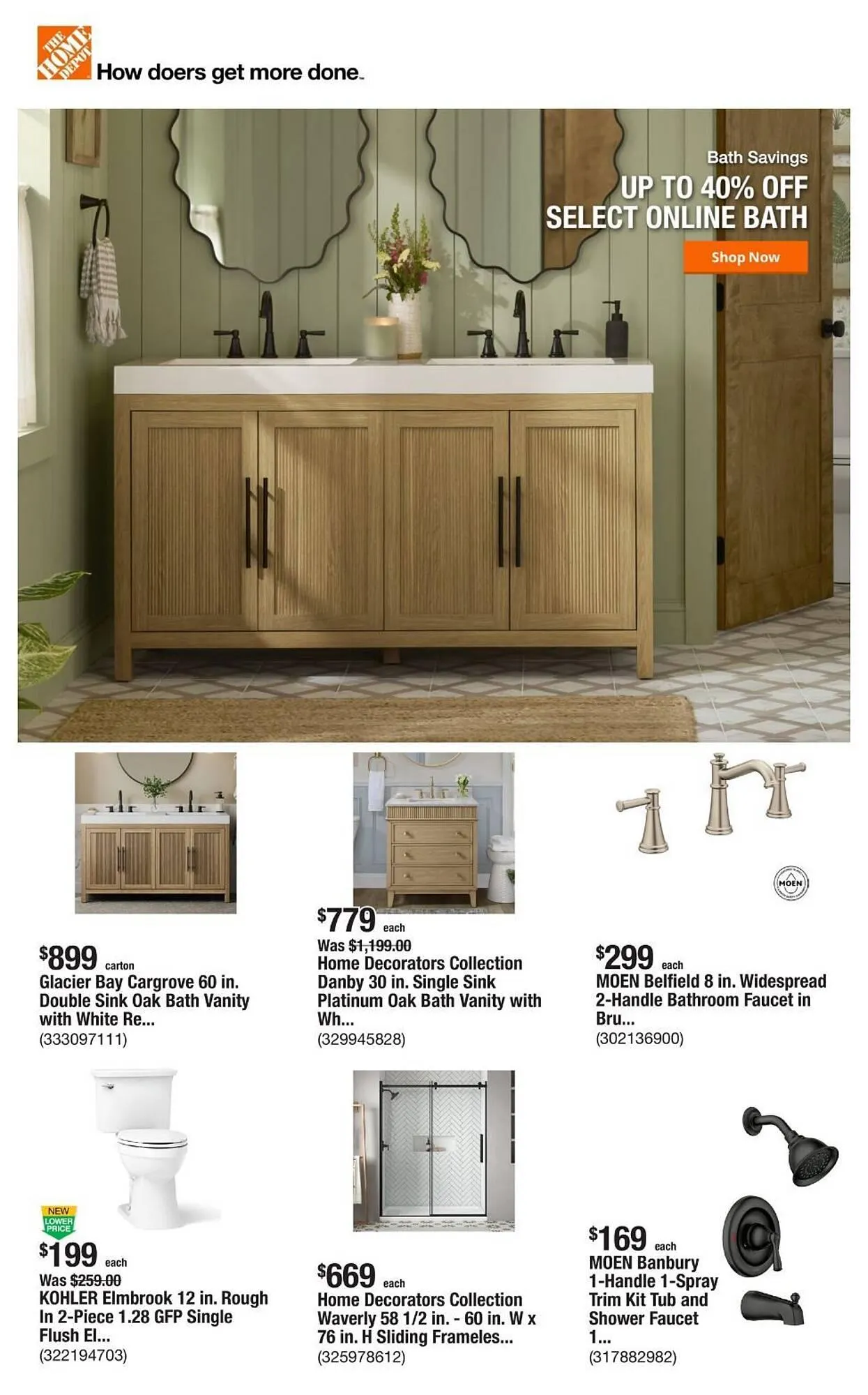 Weekly ad The Home Depot Weekly Ad from August 7 to August 14 2025 - Page 1