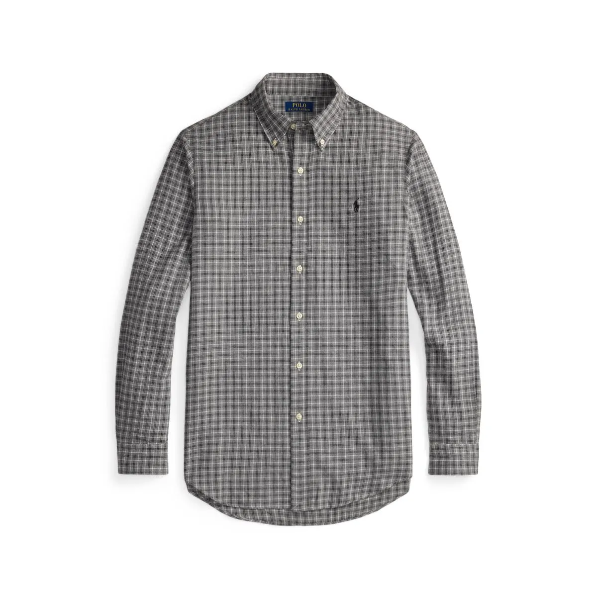 Classic Fit Plaid Twill Shirt