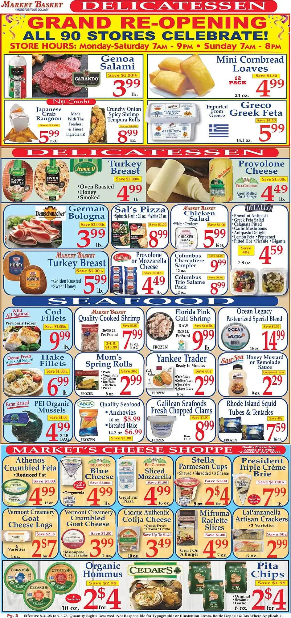 Weekly ad Market Basket Weekly Ad from August 31 to September 6 2025 - Page 3