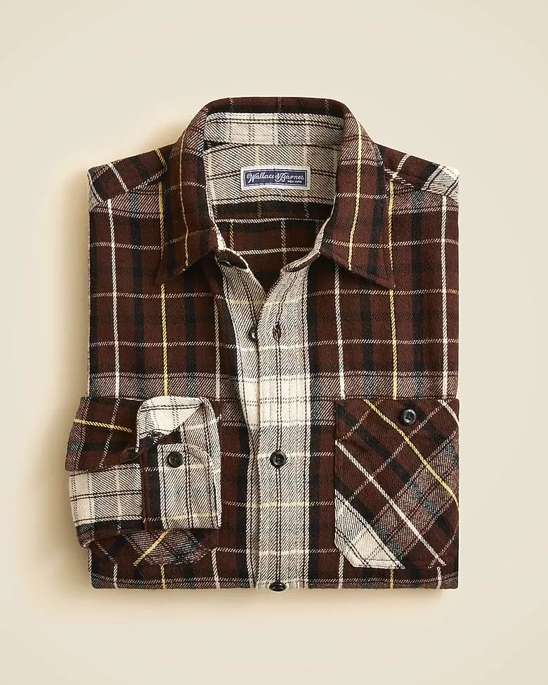 Wallace & Barnes flannel workshirt