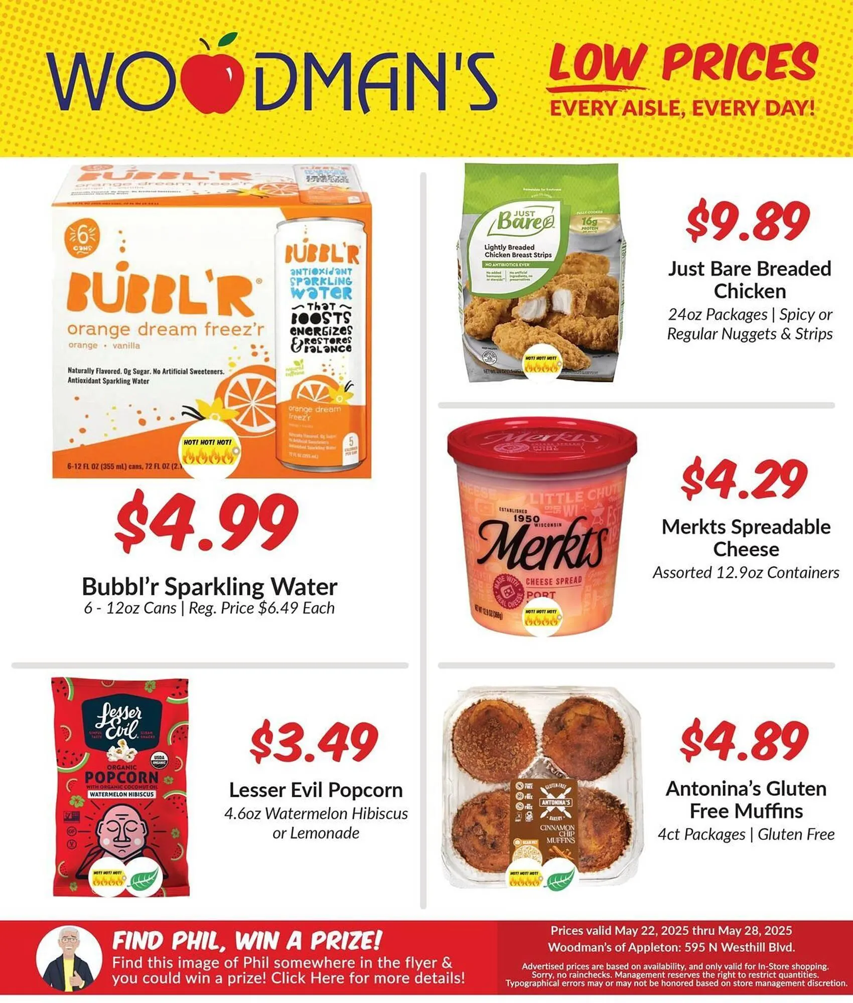 Weekly ad Woodman's Weekly Ad from May 22 to May 28 2025 - Page 1