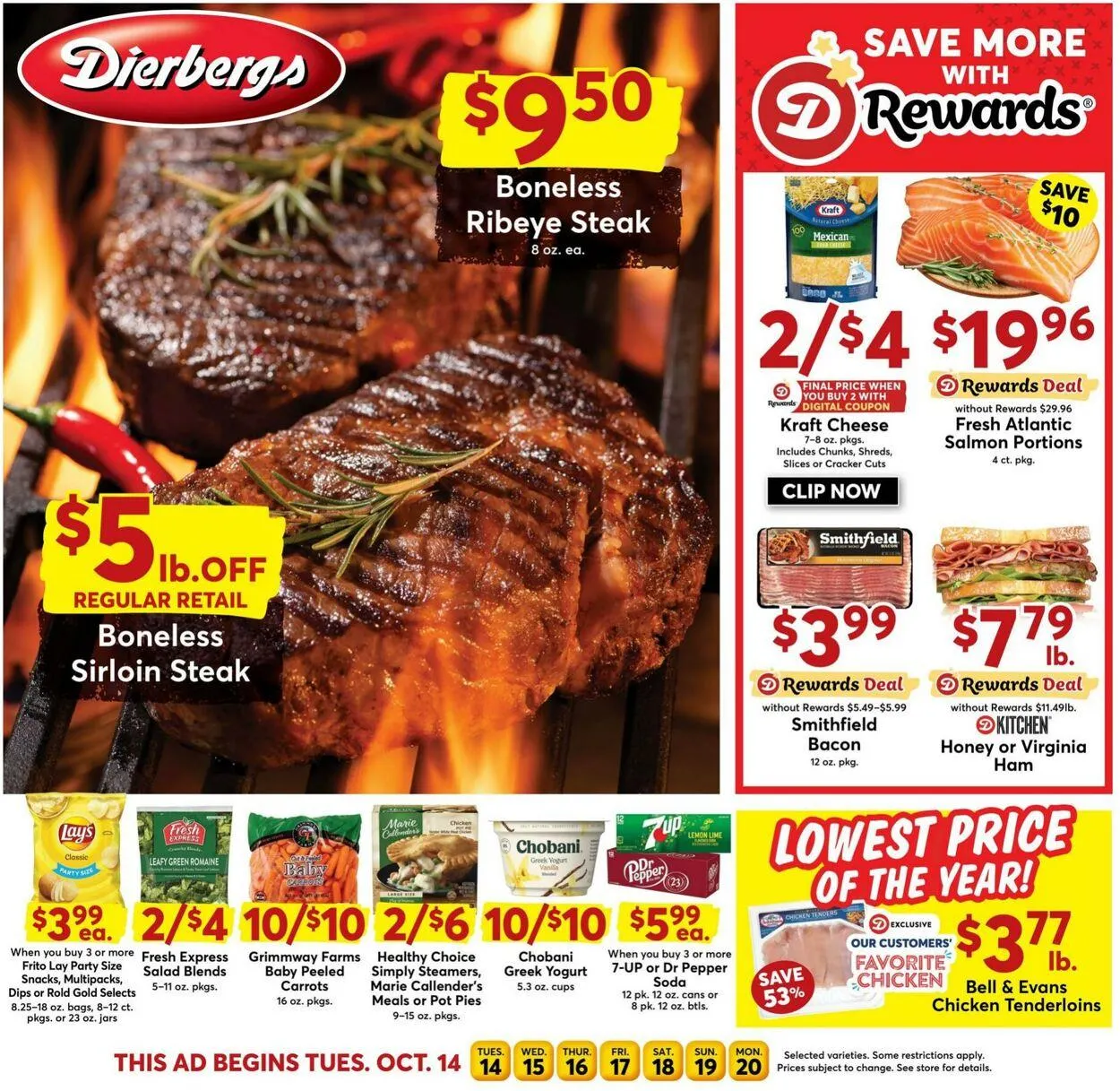 Weekly ad Dierbergs from October 14 to October 20 2025 - Page 1