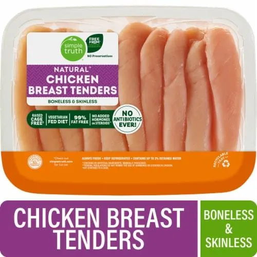 Simple Truth® Natural Boneless & Skinless Fresh Chicken Breast Tenders