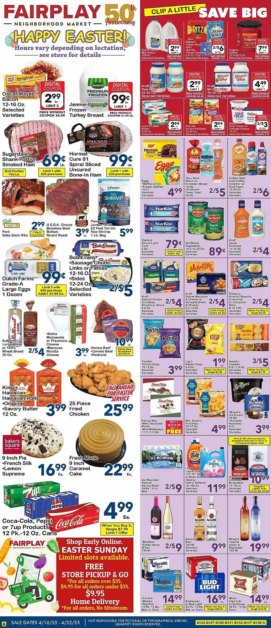 Weekly ad Fairplay Weekly Ad from April 16 to April 22 2025 - Page 1