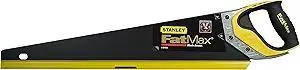 Stanley Fatmax 2-20-529 "Gen2 Appliflon" Hand Saw, Black/Yellow, 500 mm