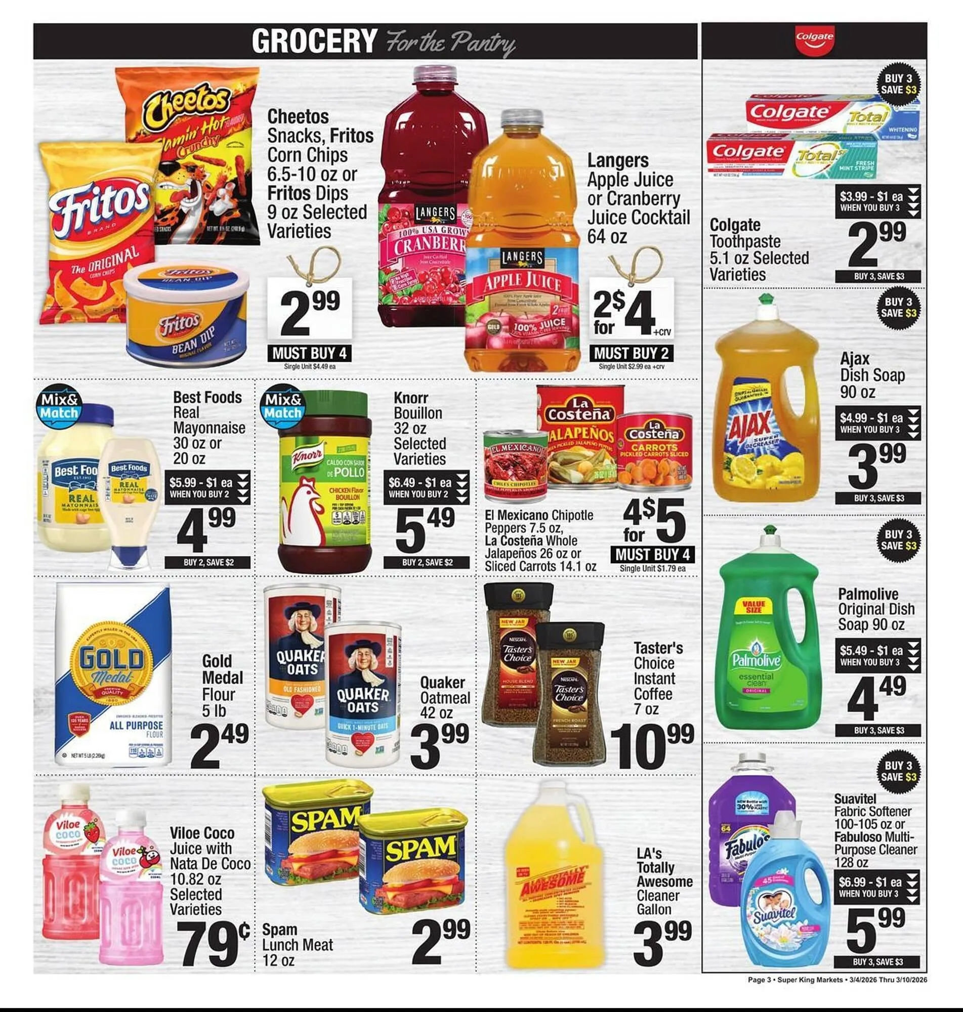 Weekly ad Super King Markets weekly ad from March 4 to March 10 2026 - Page 3