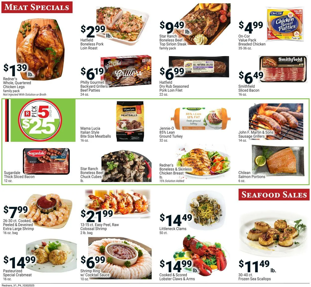 Weekly ad Redner’s Warehouse Market Current weekly ad from October 30 to November 5 2025 - Page 4