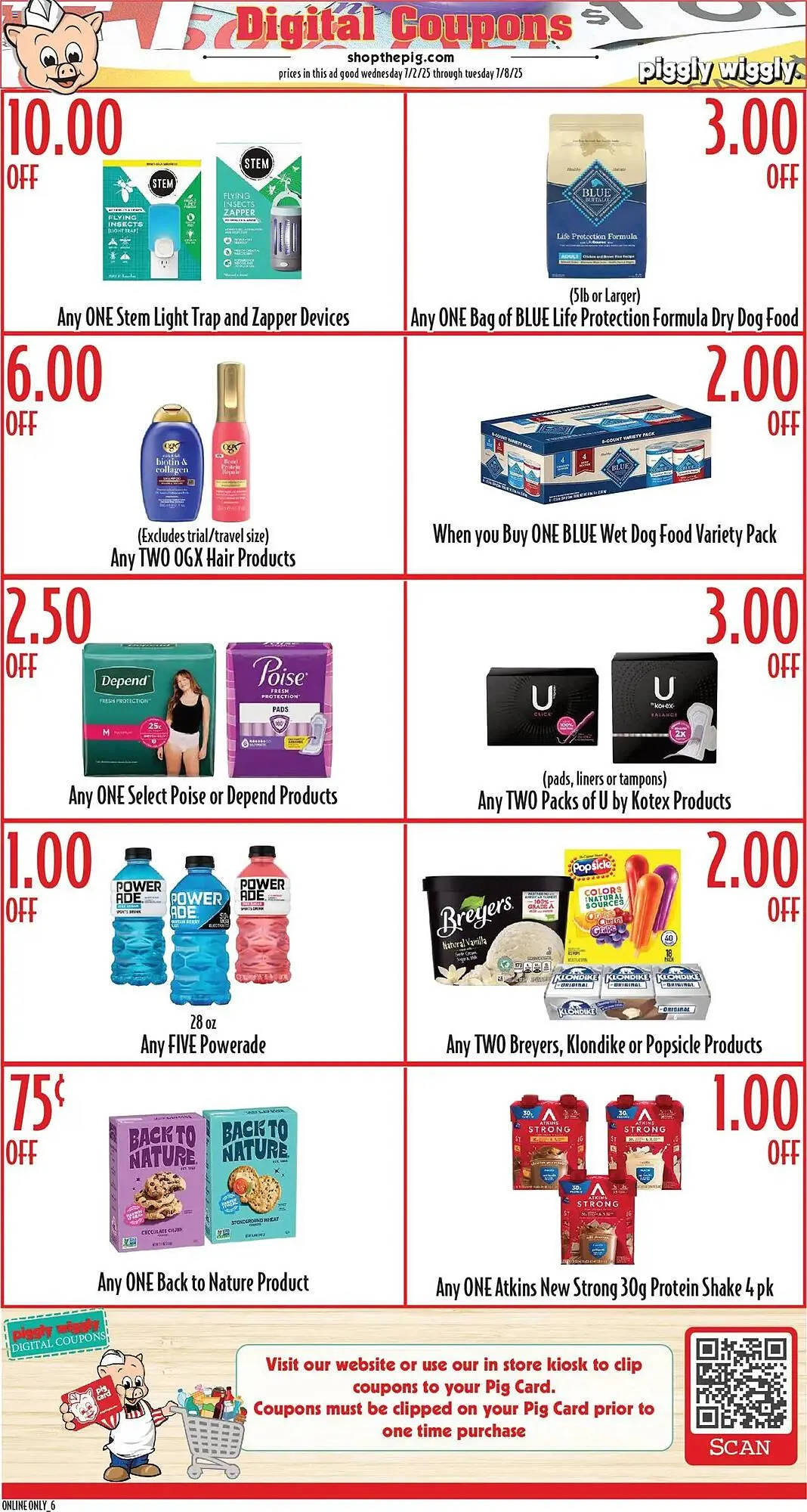 Catálogo de Piggly Wiggly Weekly Ad 2 de julio al 9 de julio 2025 - Página 6