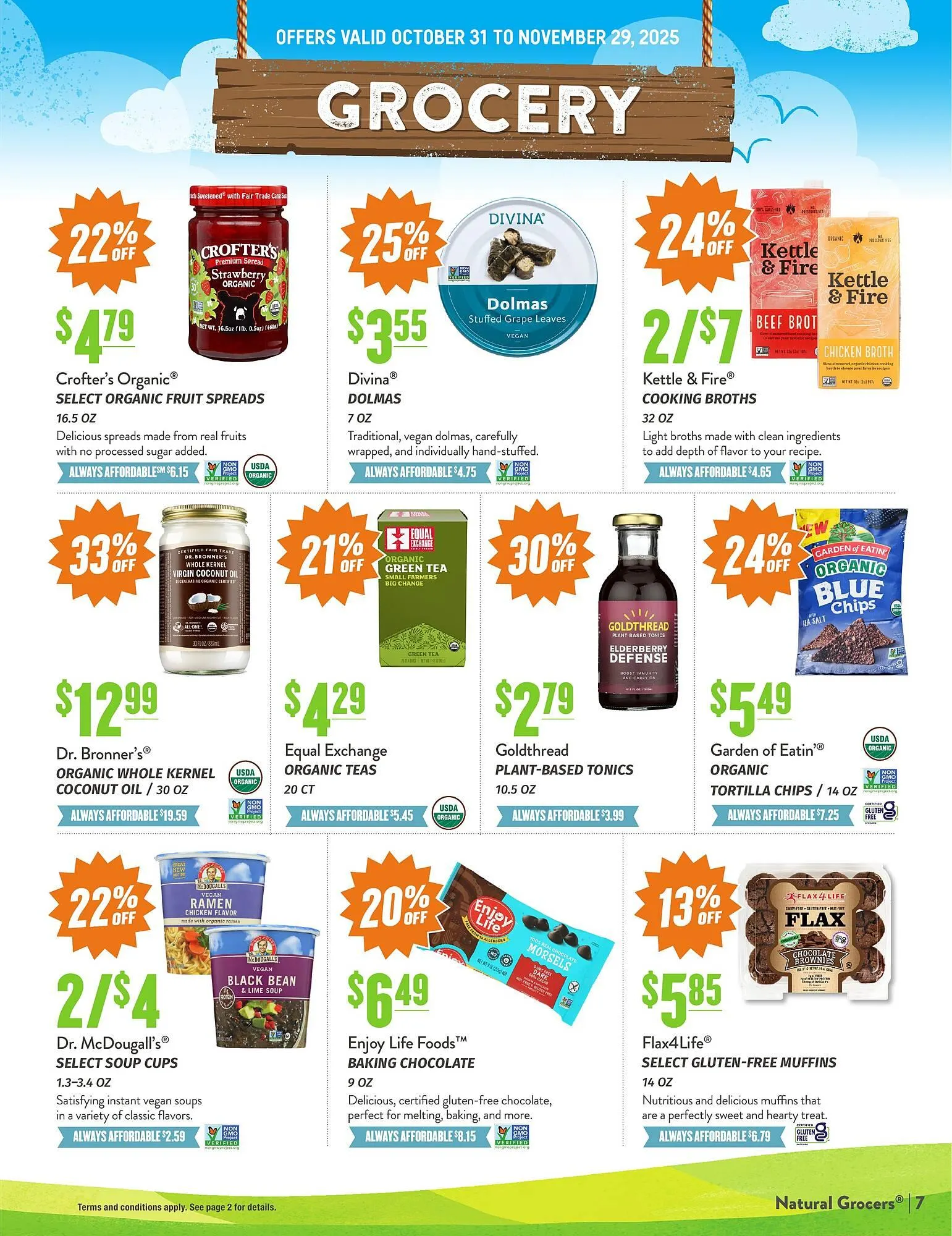 Weekly ad Natural Grocers weekly ad from November 6 to November 29 2025 - Page 7