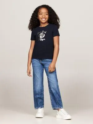 Kids' New York Foil Logo T-Shirt