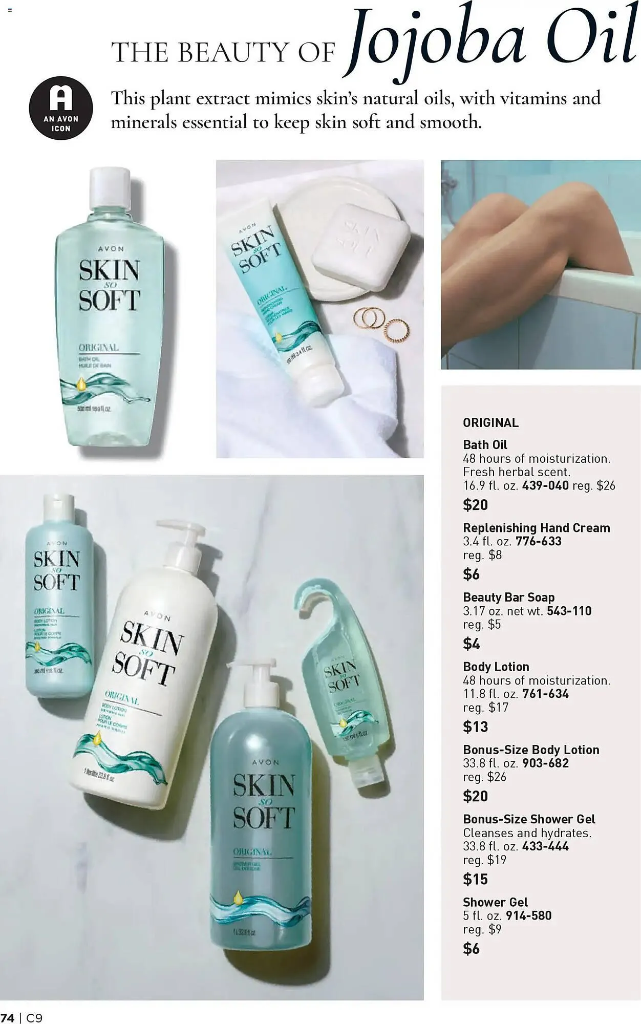 Weekly promotion Avon weekly ad spanning from April 22 to May 6 2026 - Page 74 for Catalogue 365