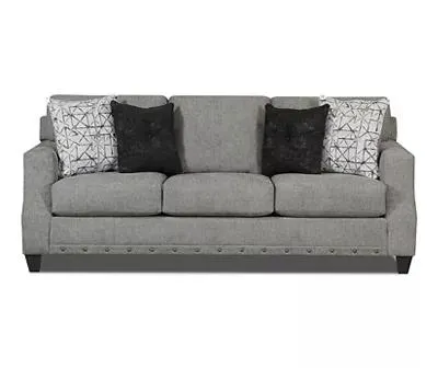 Alexandria Gray Chenille Sofa