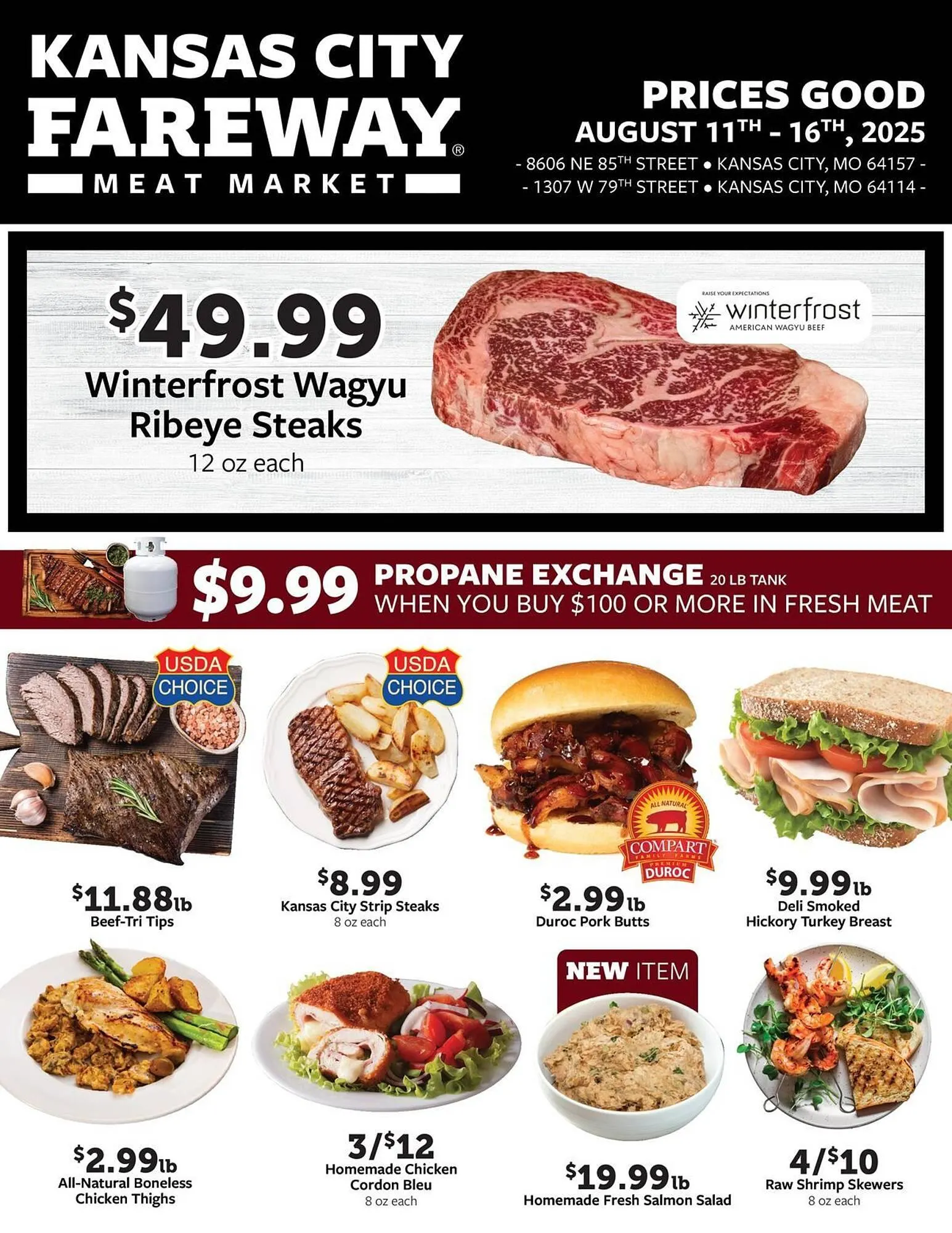 Weekly ad Fareway Weekly Ad from August 11 to August 16 2025 - Page 1