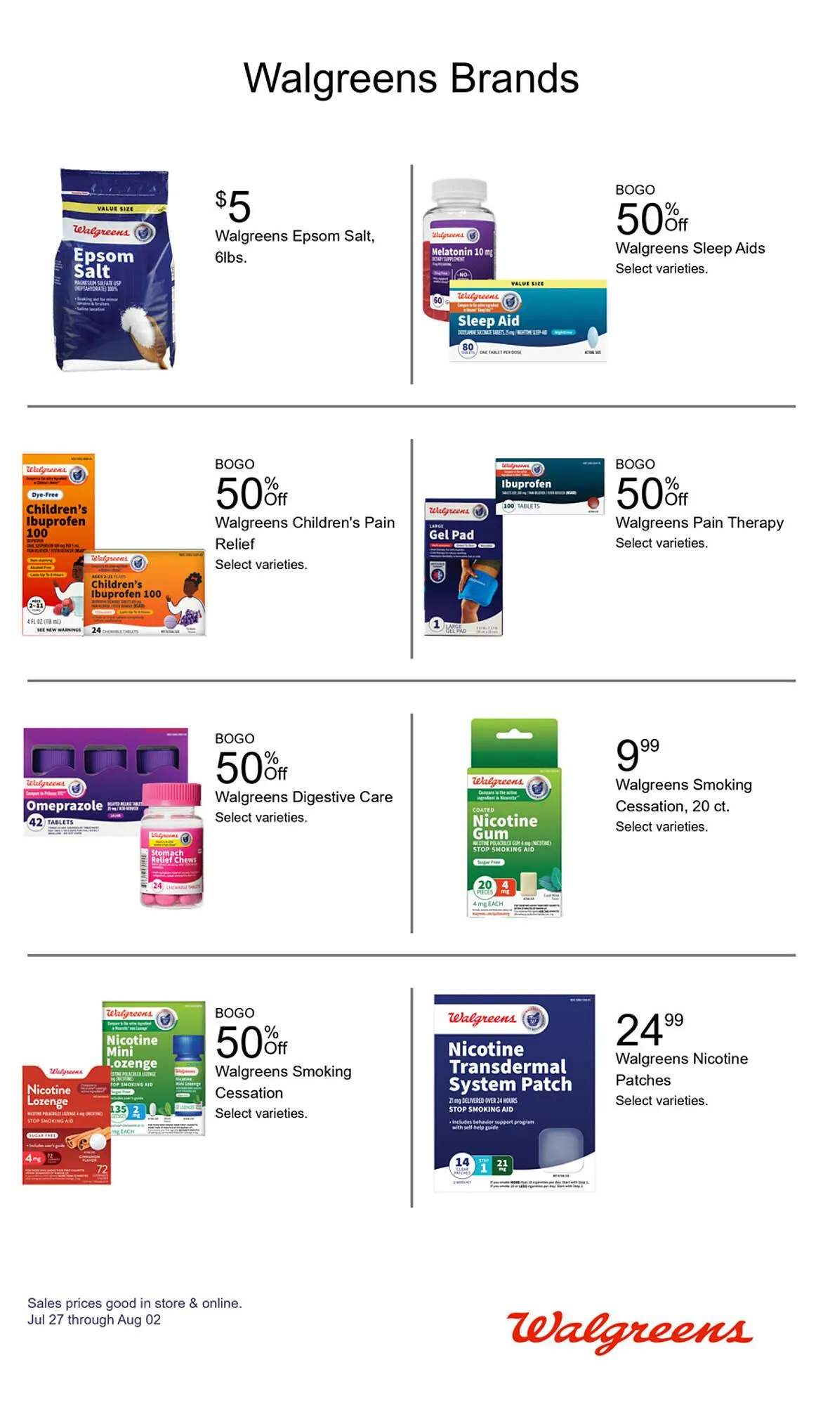 Weekly ad Walgreens Weekly Ad from July 27 to August 2 2025 - Page 4