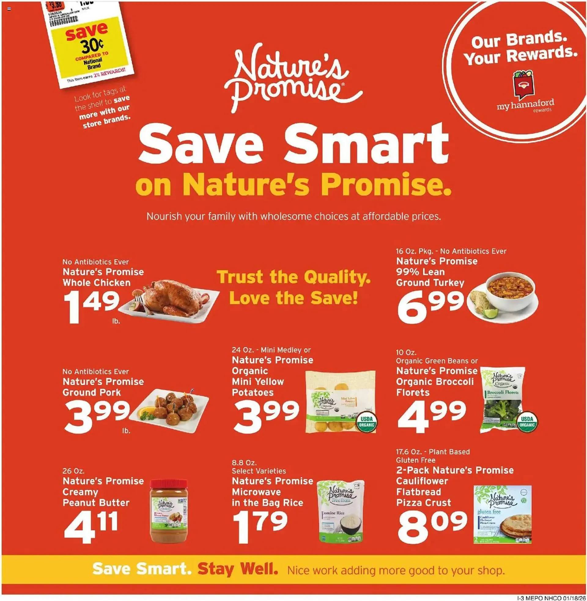 Weekly ad Hannaford flyer from January 18 to January 25 2026 - Page 11