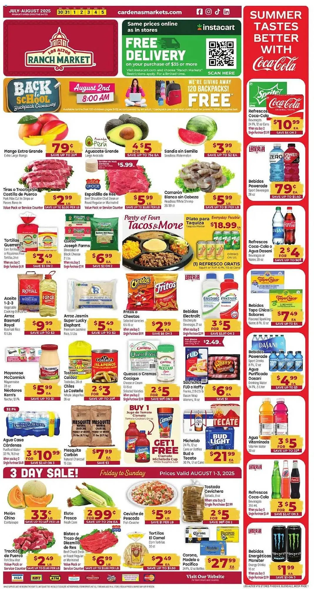 Weekly ad Cardenas Weekly Ad from July 30 to August 6 2025 - Page 1