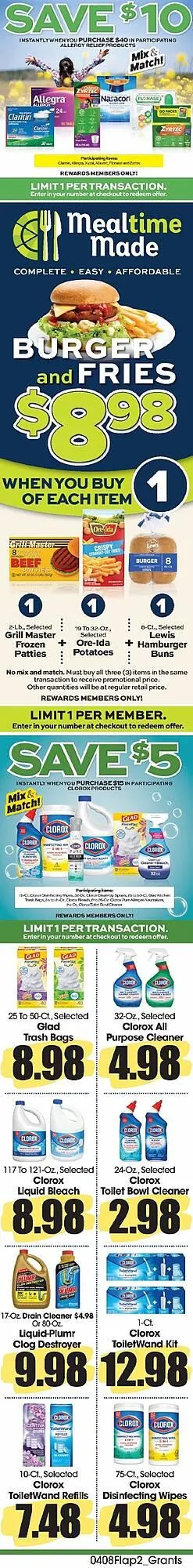 Weekly ad Grants Supermarket weekly ad from April 8 to April 14 2026 - Page 2