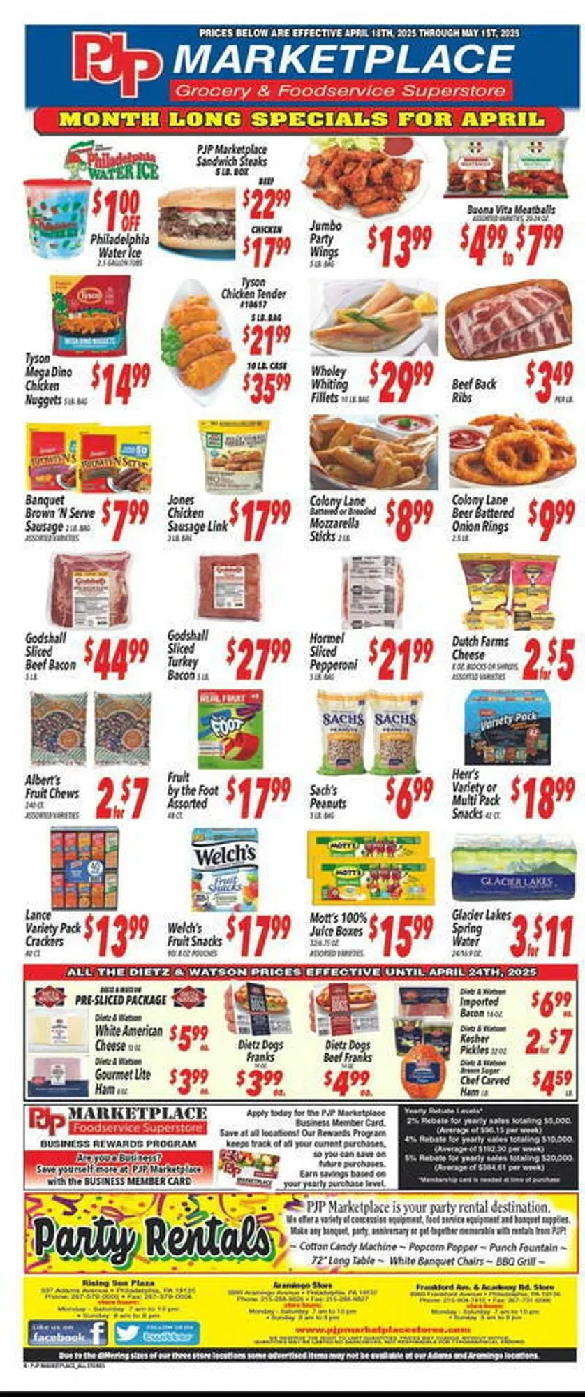 Weekly ad PJP Marketplace Weekly Ad from April 18 to April 24 2025 - Page 4