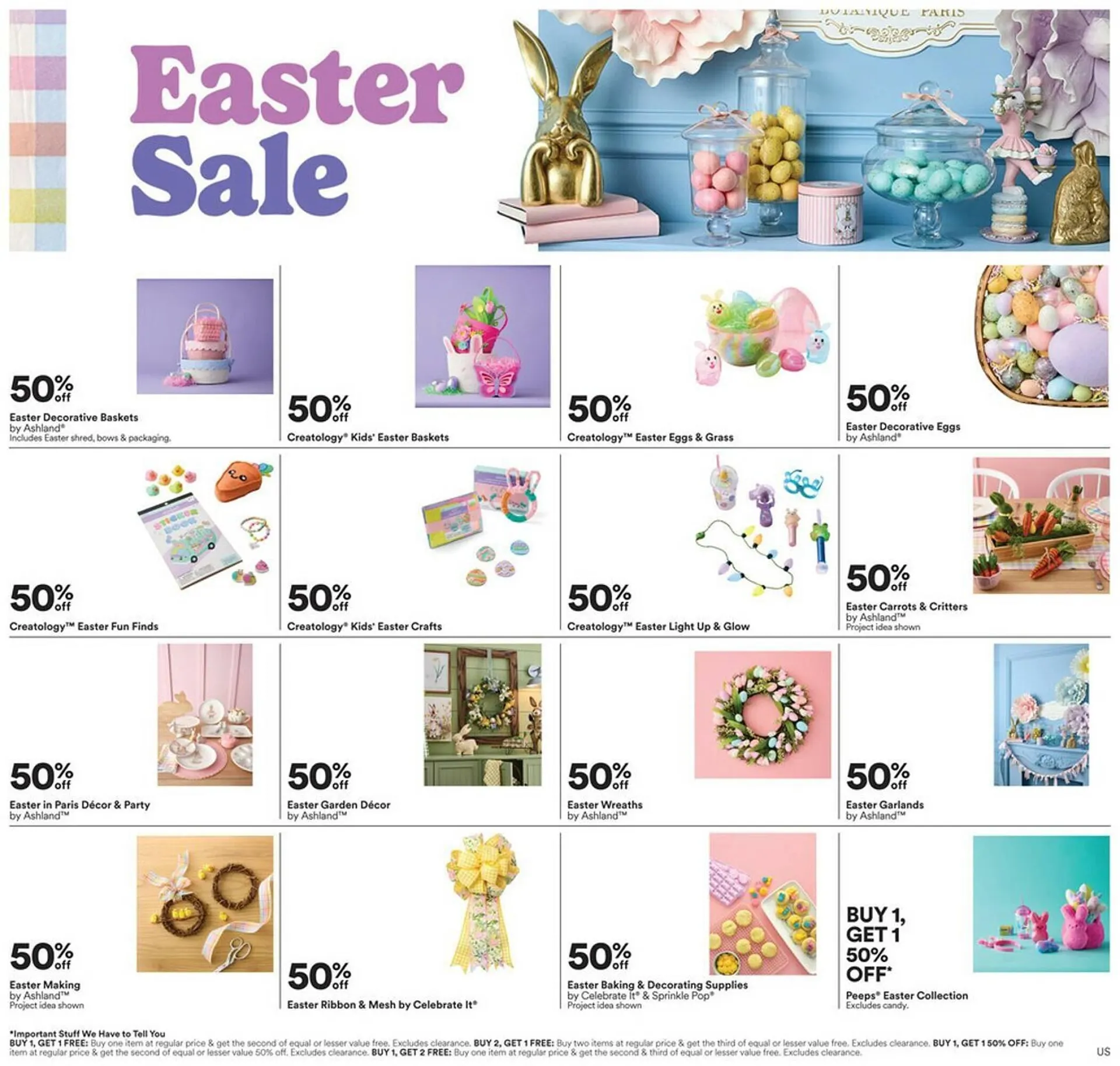 Weekly ad Michaels Weekly Ad from April 7 to April 12 2025 - Page 1