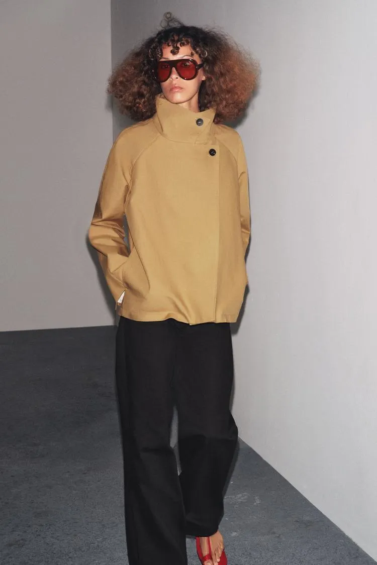 TRENCH CURTO MINIMAL ZW COLLECTION