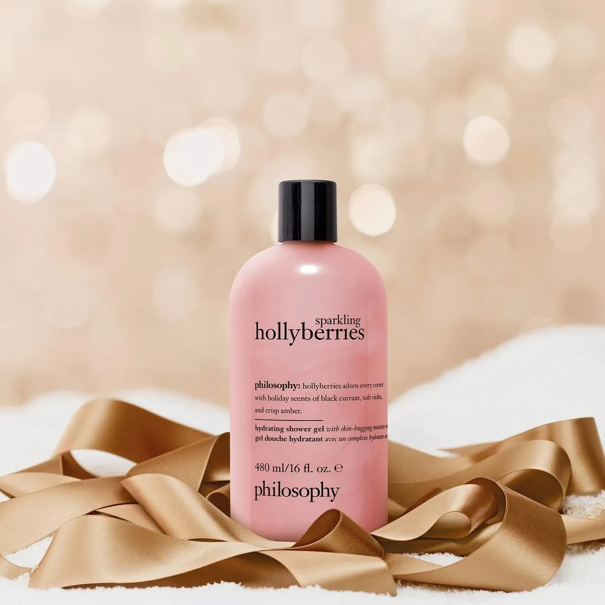 sparkling hollyberries hydrating shower gel