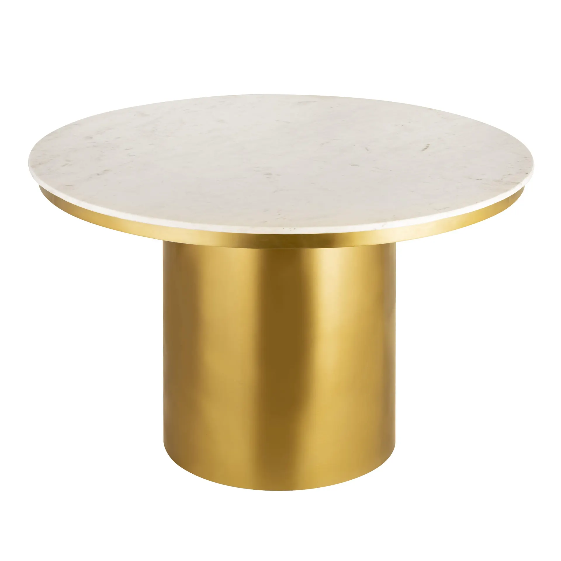 Alisin Marble 47" Round Dining Table