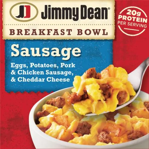 Jimmy Dean® Sausage Egg & Cheese Frozen Breakfast Bowl