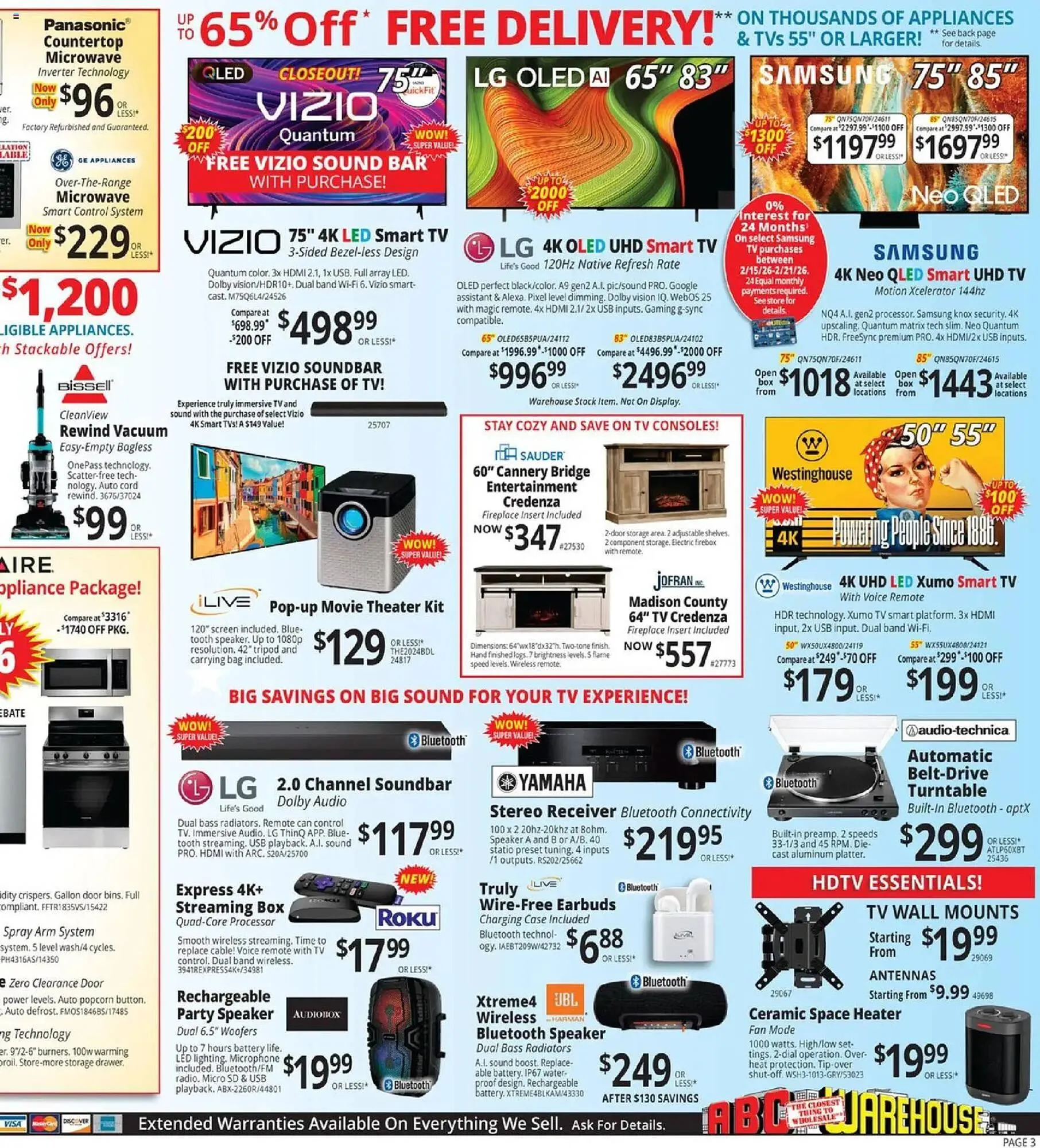 Weekly ad ABC Warehouse weekly ad from February 15 to February 21 2026 - Page 3