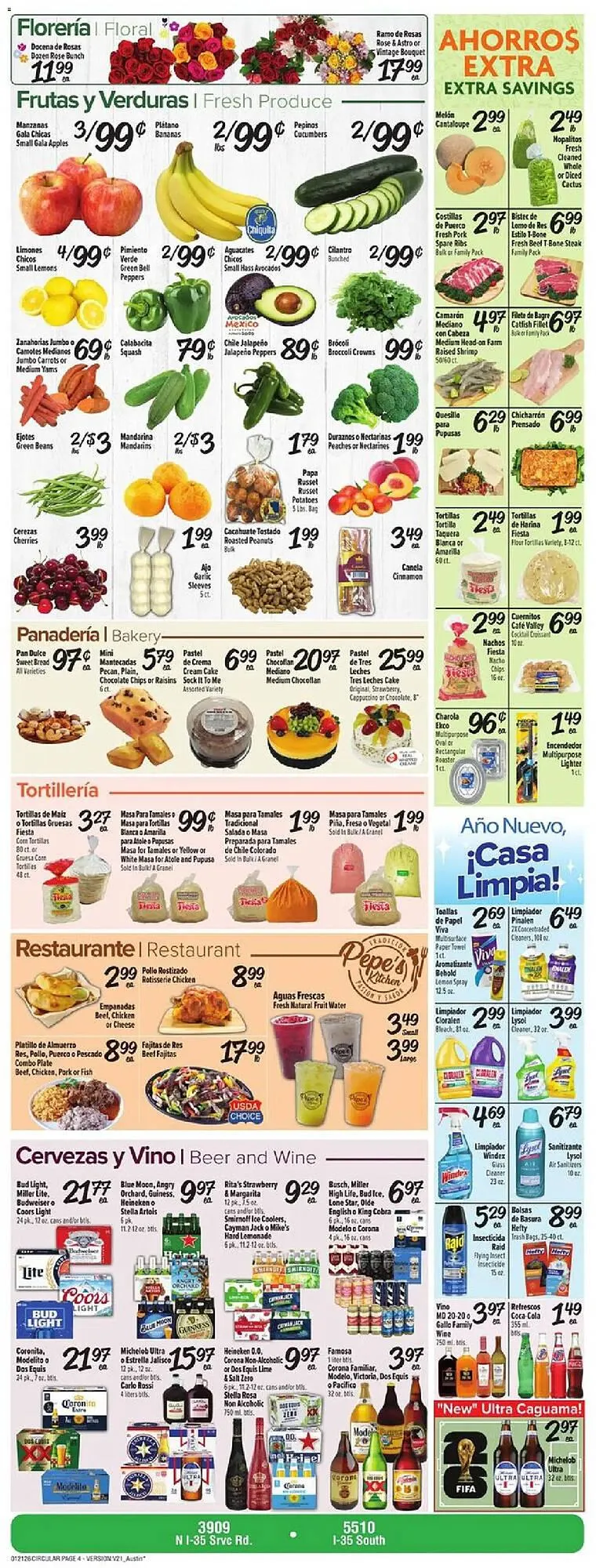 Weekly ad Fiesta Mart weekly ad from January 21 to January 28 2026 - Page 4
