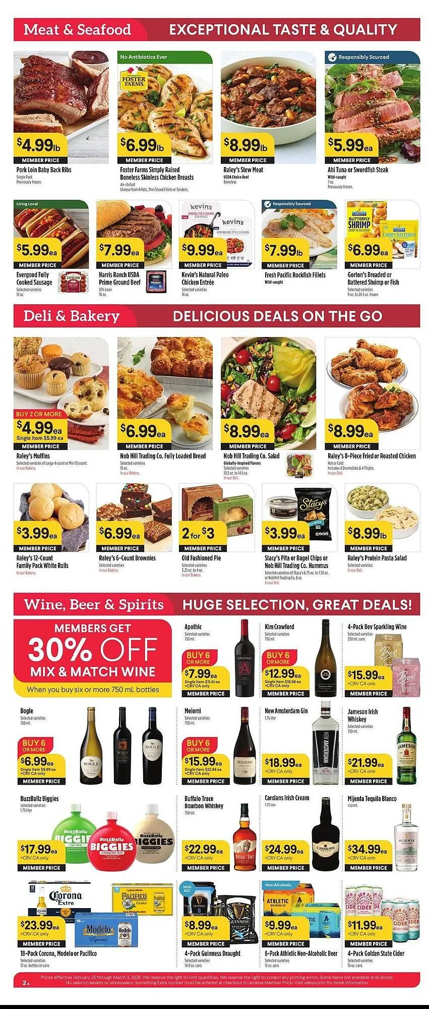 Weekly ad Nob Hill weekly ad from February 25 to March 3 2026 - Page 2