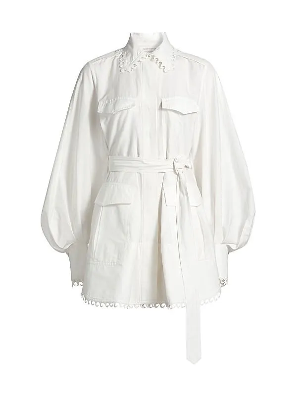 Illuminate Utility Mini Dress