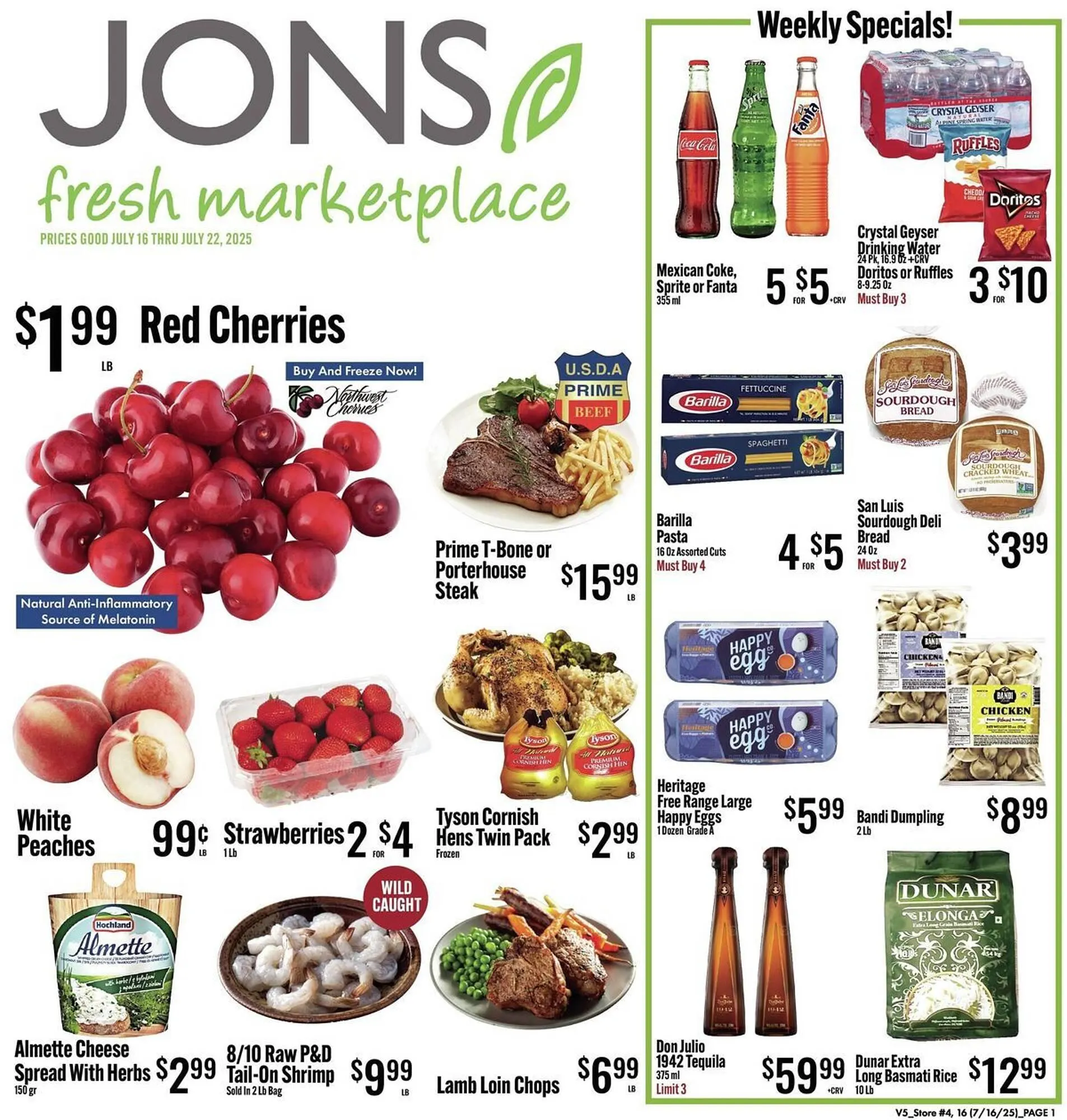 Jons International Weekly Ad - 1