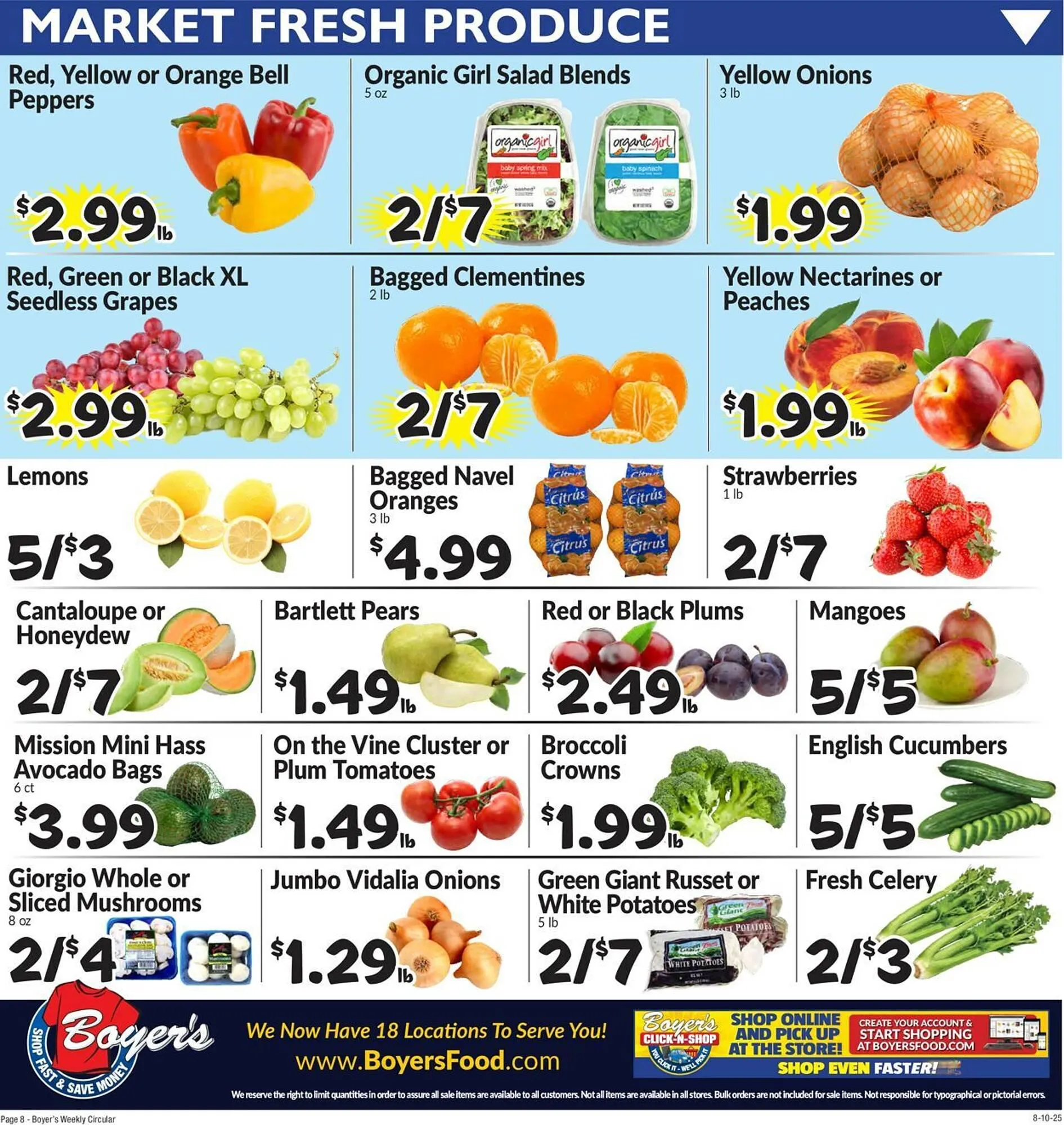 Weekly ad Boyer's Food Markets Weekly Ad from August 10 to August 16 2025 - Page 11