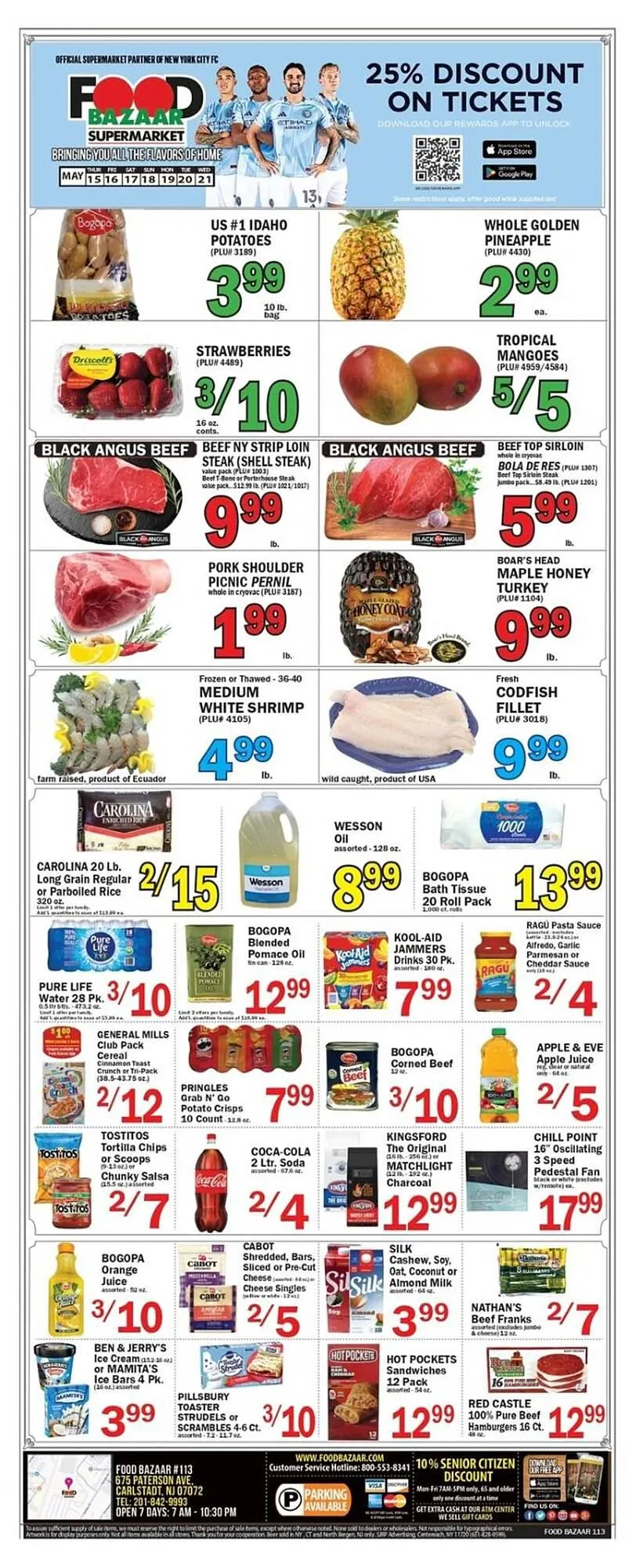 Weekly ad Food Bazaar Weekly Ad from May 16 to May 22 2025 - Page 1
