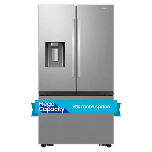 Samsung 31 cu. ft. Mega Capacity 3-Door French Door Refrigerator with Four Types of Ice - RF32CG5400SR
