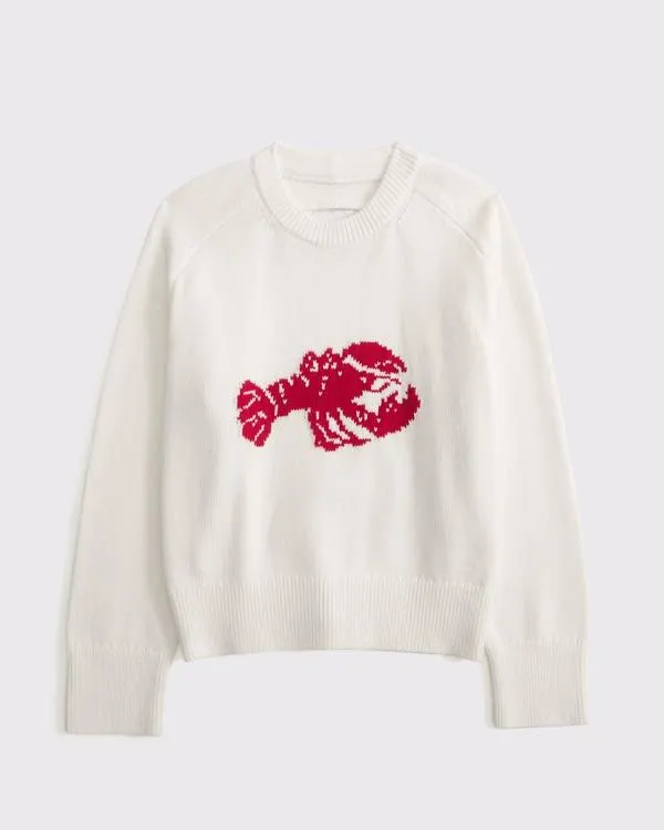 The A&F Madeline Lobster Crew Sweater