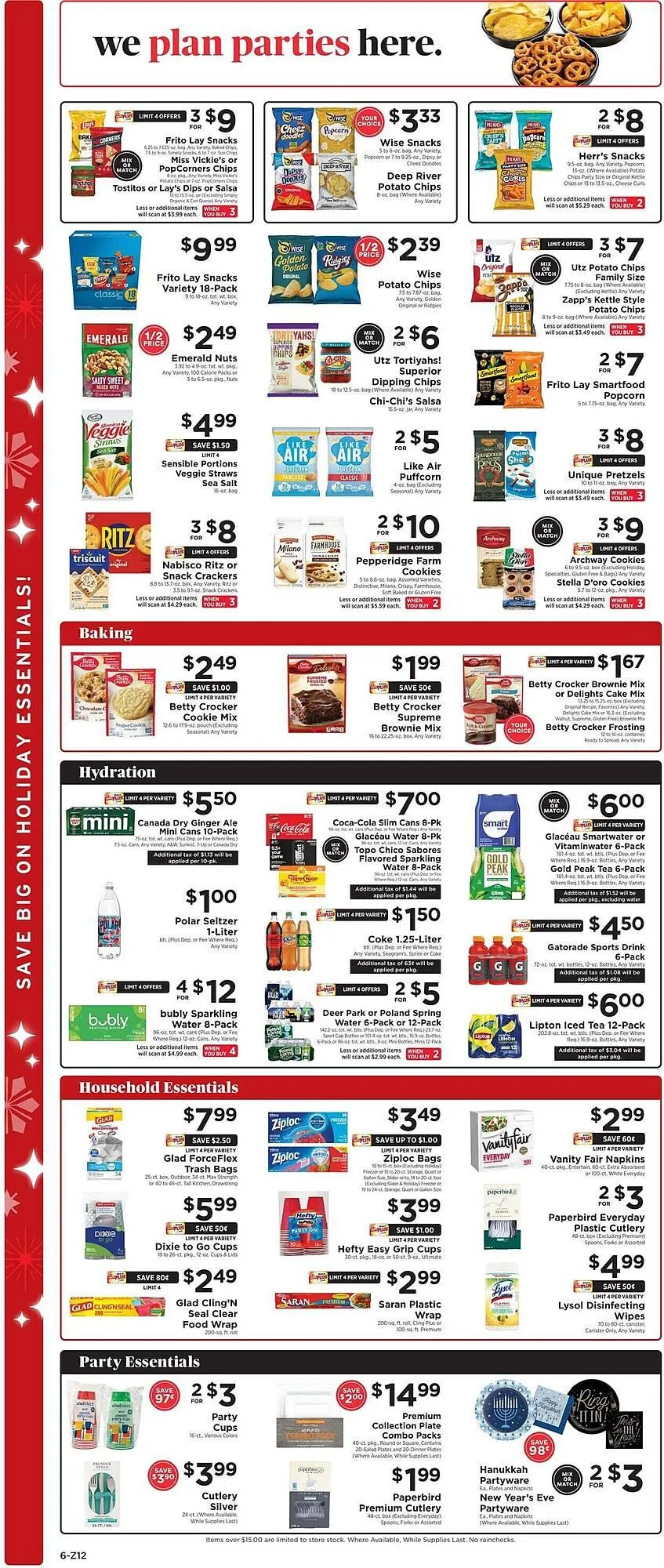 Weekly promotion ShopRite flyer spanning from December 11 to December 20 2025 - Page 7 for Catalogue 365