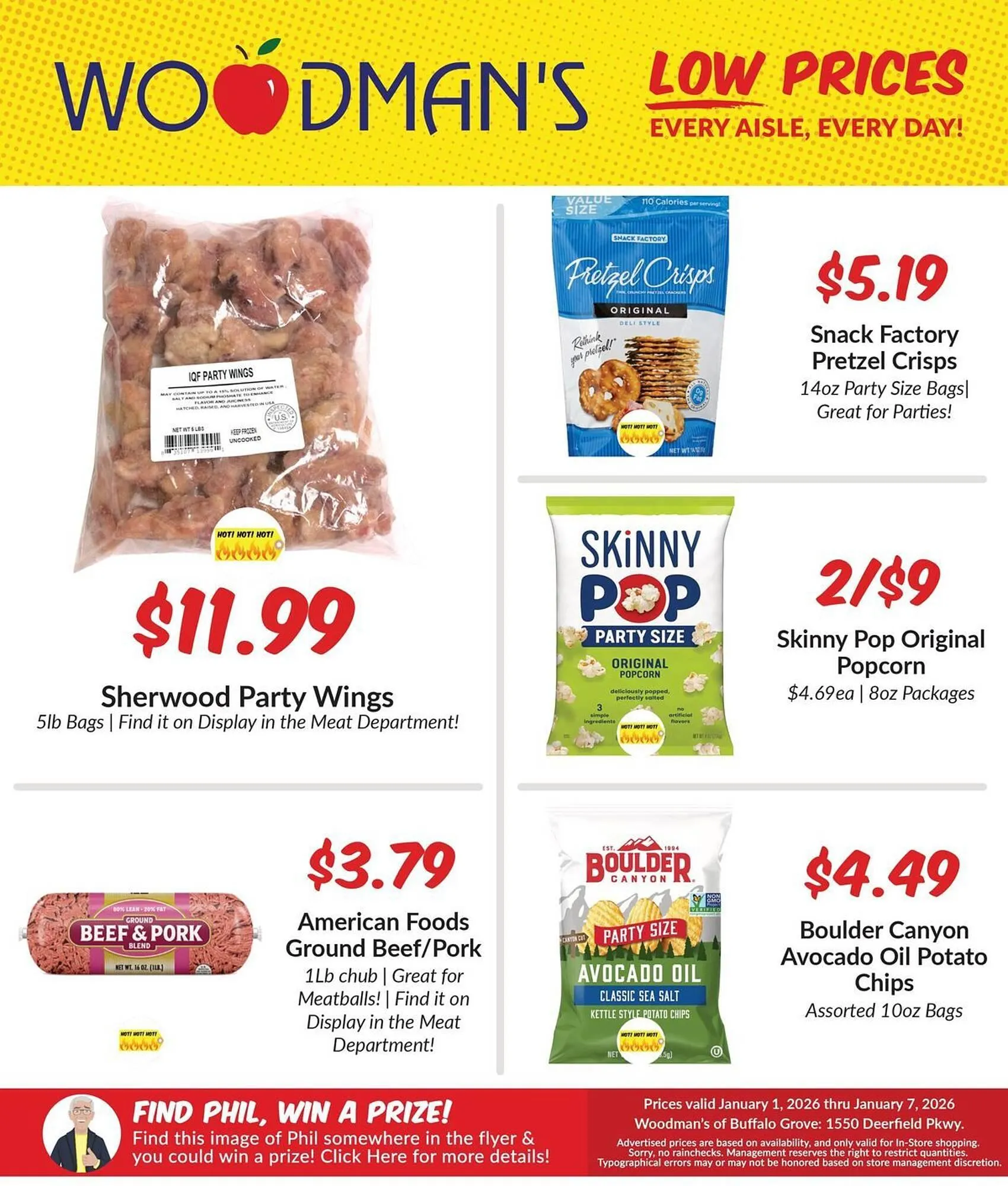 Weekly ad Woodman's weekly ad from January 1 to January 7 2026 - Page 1