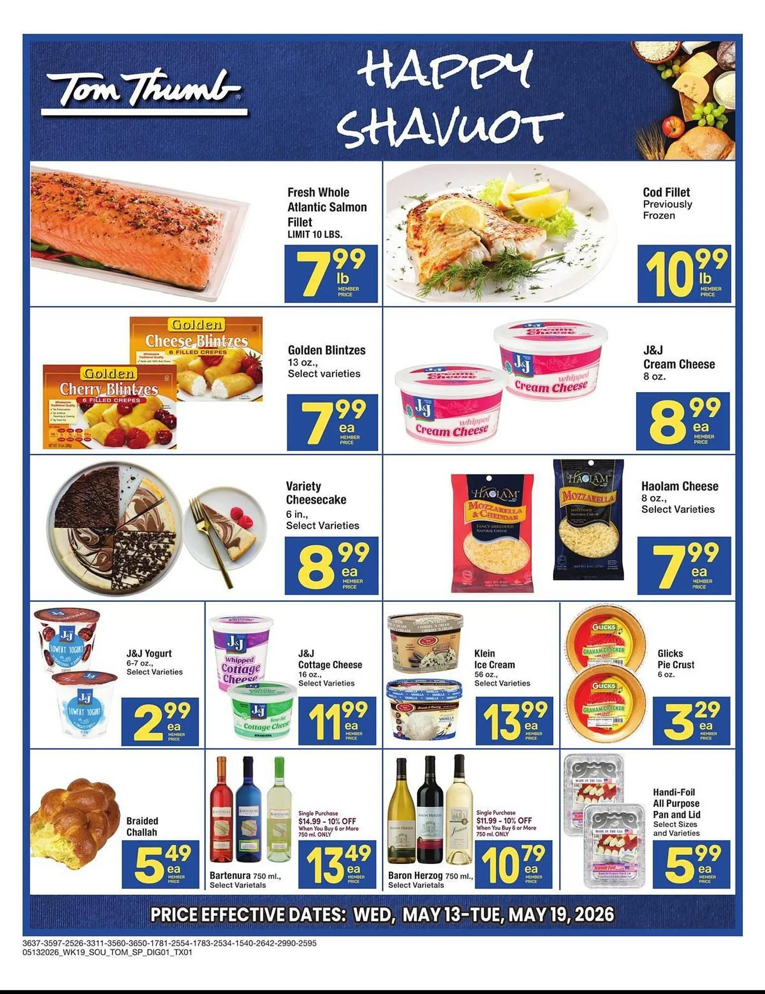 Weekly ad Tom Thumb weekly ad from May 13 to May 19 2026 - Page 1